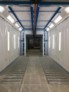 Комплекс подготовки поверхности, покраски и сушки для ж/д оборудования SPK-42.23.4, г. Тверь