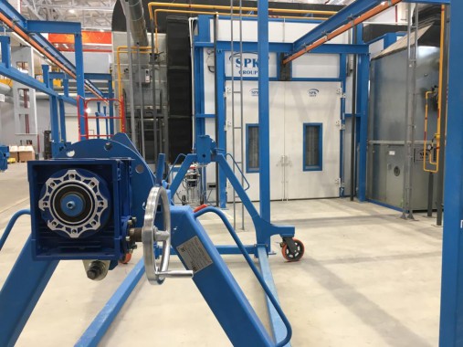 Комплекс подготовки поверхности, покраски и сушки для ж/д оборудования SPK-42.23.4, г. Тверь