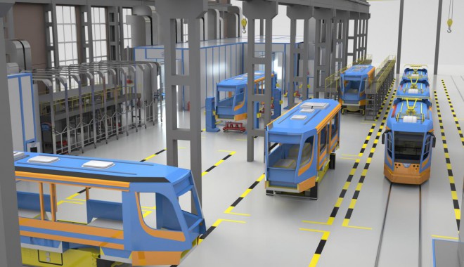 Комплекс подготовки, окраски и проверки герметичности вагонов SPK