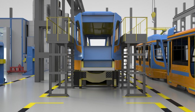 Комплекс подготовки, окраски и проверки герметичности вагонов SPK