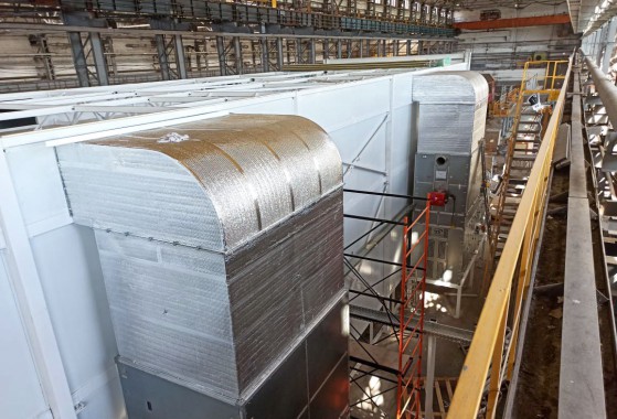 Окрасочно-сушильная камера для локомотивов SPK-P 22.6.5, г. Коломна