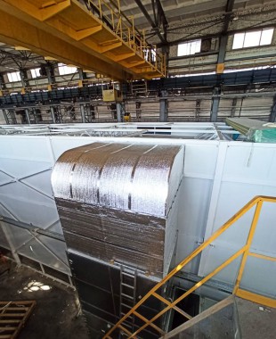 Окрасочно-сушильная камера для локомотивов SPK-P 22.6.5, г. Коломна