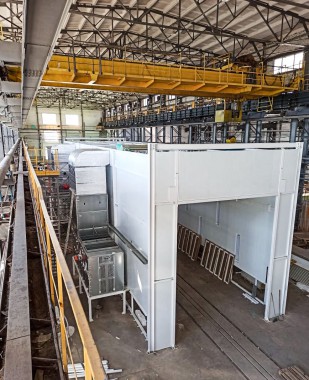Окрасочно-сушильная камера для локомотивов SPK-P 22.6.5, г. Коломна