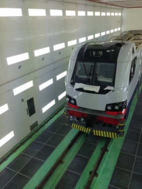 Электровозосборочный завод/ Покрасочно-сушильная камера для локомотивов Alstom, г. Астана