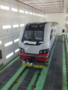 Электровозосборочный завод/ Покрасочно-сушильная камера для локомотивов Alstom, г. Астана