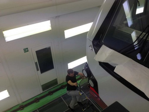 Электровозосборочный завод/ Покрасочно-сушильная камера для локомотивов Alstom, г. Астана