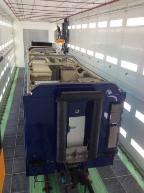 Электровозосборочный завод/ Покрасочно-сушильная камера для локомотивов Alstom, г. Астана