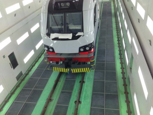 Электровозосборочный завод/ Покрасочно-сушильная камера для локомотивов Alstom, г. Астана