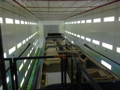 Электровозосборочный завод/ Покрасочно-сушильная камера для локомотивов Alstom, г. Астана