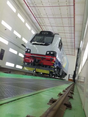 Электровозосборочный завод/ Покрасочно-сушильная камера для локомотивов Alstom, г. Астана