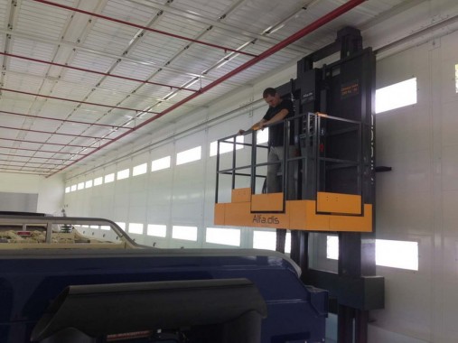 Электровозосборочный завод/ Покрасочно-сушильная камера для локомотивов Alstom, г. Астана