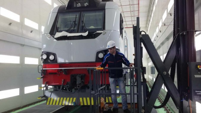 Электровозосборочный завод/ Покрасочно-сушильная камера для локомотивов Alstom, г. Астана