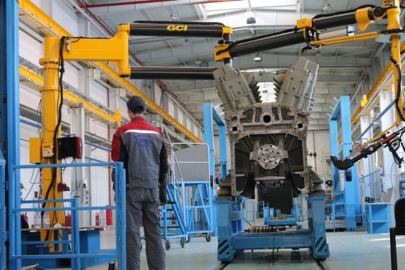 Оснащение технологическим оборудованием Завода по производству дизельных двигателей GEVO, г. Астана