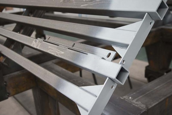 Окрасочно-сушильная камера для окраски металлоконструкций и ферм SPK 15.4.6. Покраска металлоконструкций в окрасочной камере, г. Астана