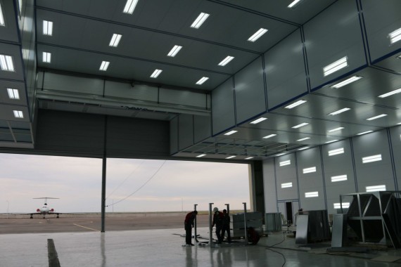 Камера подготовки и окраски для самолетов Airbus в Авиационно-техническом центре SPK-30.33.9,5, г. Астана Камера подготовки и окраски для самолетов Airbus в Авиационно-техническом центре SPK-30.33.9,5, г. Астана