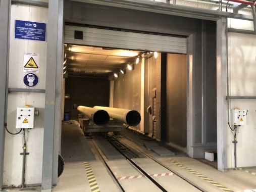 Комплекс подготовки и покраски для оборудования нефтегазовой отрасли SPK-18.22.7, г. Актау