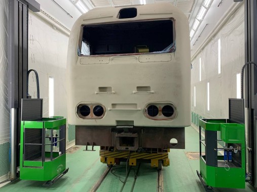 Окрасочно-сушильная камера для локомотивов SPK-P 22.6.5, г. Коломна