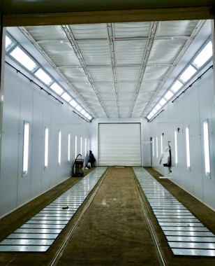 Линия подготовки и покраски рам полуприцепов SPK, г. Елабуга