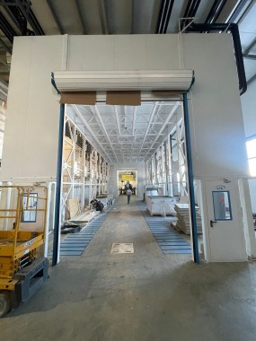 Комплекс камер окрашивания и сушки для автофургонов, полуприцепов, коммунальной и спецтехники в г. Рязань