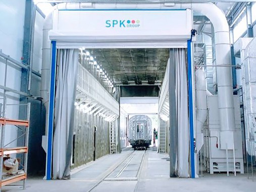 Комплекс подготовки и окраски SPK для пассажирских вагонов, г. Лиски