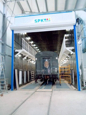 Комплекс подготовки и окраски SPK для пассажирских вагонов, г. Лиски