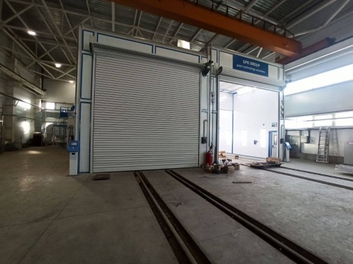 Комплекс подготовки и окраски для нефтегазового оборудования, г. Оренбург SPK, г. 