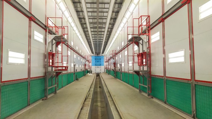 Окрасочно-сушильная камера тупикового типа SPK-T 56.6.7, г. Улан-Удэ