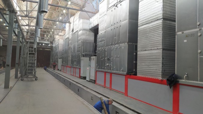 Окрасочно-сушильная камера тупикового типа SPK-T 56.6.7, г. Улан-Удэ