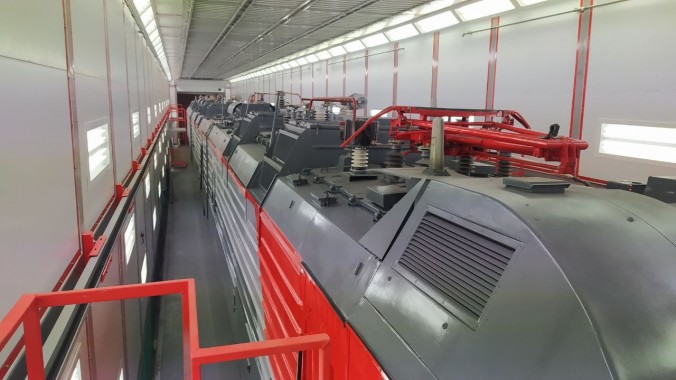 Окрасочно-сушильная камера тупикового типа SPK-T 56.6.7, г. Улан-Удэ