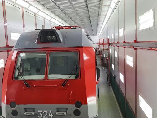 Окрасочно-сушильная камера тупикового типа SPK-T 56.6.7, г. Улан-Удэ