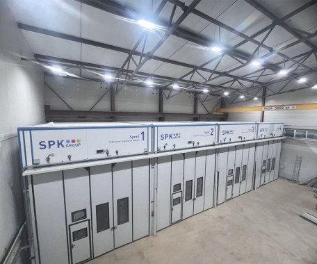 Комплекс окраски металлоконструкций SPK, Владимирская обл.