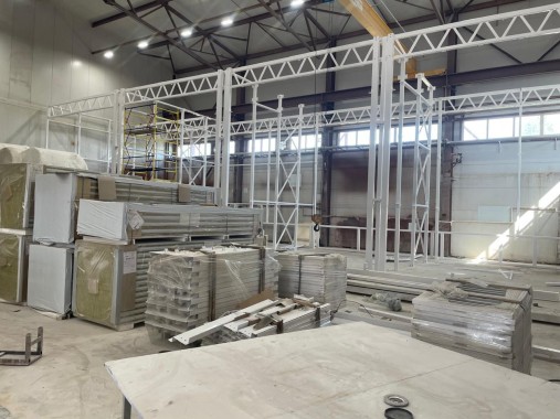 Комплекс окраски металлоконструкций SPK, Владимирская обл.