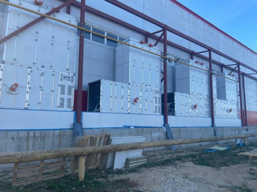 Комплекс окраски металлоконструкций SPK, Владимирская обл.