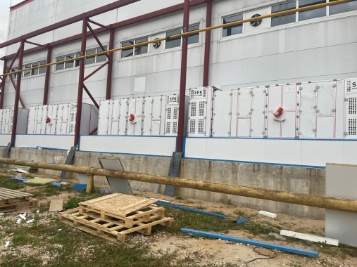 Комплекс окраски металлоконструкций SPK, Владимирская обл.