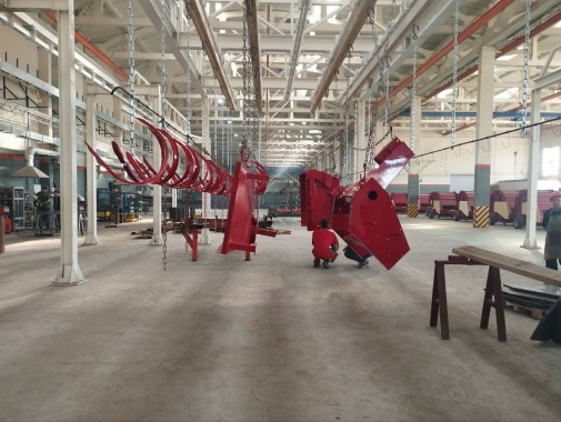 Линия порошковой окраски SPK, г. Урюпинск Линия порошковой окраски SPK, г. Урюпинск