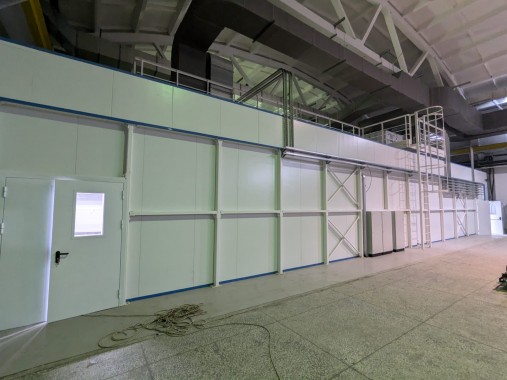 Автоматизированная линия SPK для покраски деталей электровентиляторов и электродвигателей, г. Пермь