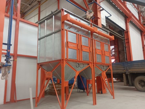 Окрасочно-сушильный комплекс SPK GROUP. г. Челябинск