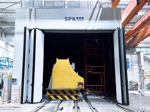 Тупиковая дробеструйная камера SPK, Московская обл. Тупиковая дробеструйная камера SPK, Московская обл.