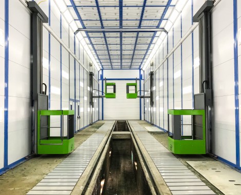 Покрасочно-сушильная камера для ж/д вагонов SPK-36.6.7, г. Рузаевка