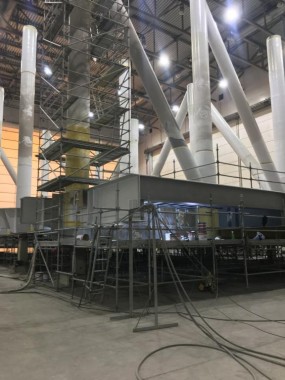 Комплект оборудования дробеструйной очистки и окраски металлоконструкций, г. Мурманск Комплект оборудования дробеструйной очистки и окраски металлоконструкций, г. Мурманск