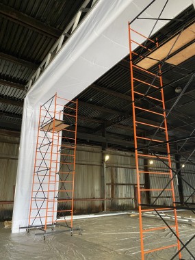 Раздвижная окрасочная камера SPK-SCB(Fd)-22.10.7, г. Шарджа (ОАЭ)