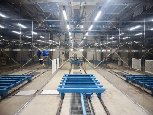 Комплекс камер SPK для мойки, окраски и сушки сельхозтехники, п. Орловский