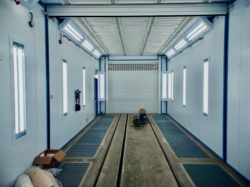 Комплекс камер SPK для мойки, окраски и сушки сельхозтехники, п. Орловский