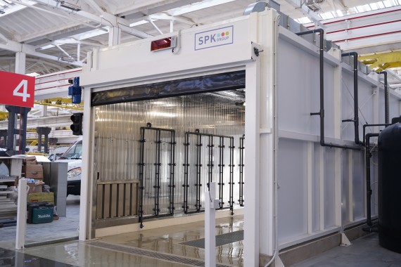 Дождевальная камера SPK P-7.4.3 с зоной обдува, г. Костанай