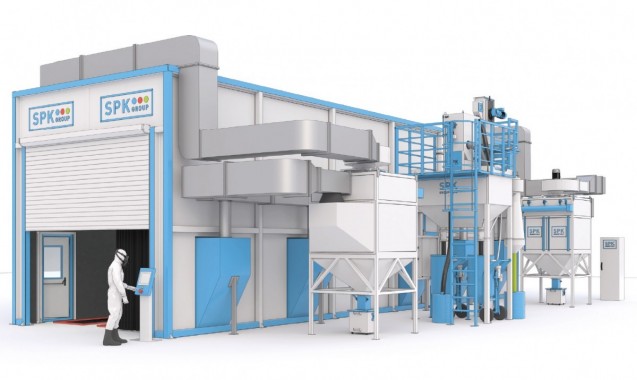 Комплекс подготовки и окраски для спецтехники SPK