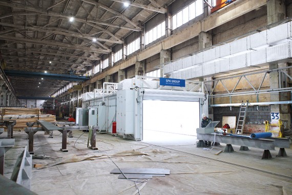 Мобильная окрасочно-сушильная камера SPK-SCB(M) - 14.5.3, г. Н. Новгород