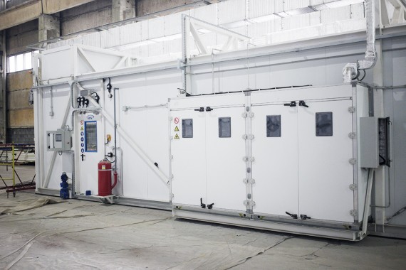 Мобильная окрасочно-сушильная камера SPK-SCB(M) - 14.5.3, г. Н. Новгород