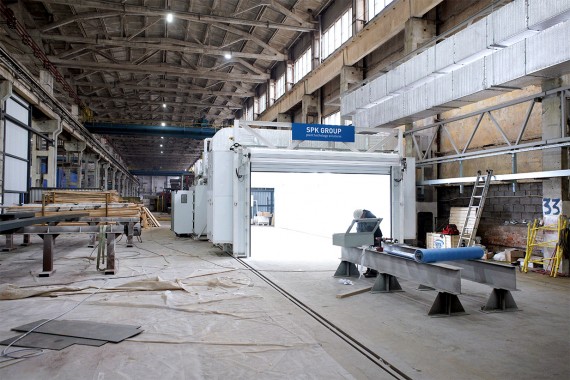 Мобильная окрасочно-сушильная камера SPK-SCB(M) - 14.5.3, г. Н. Новгород