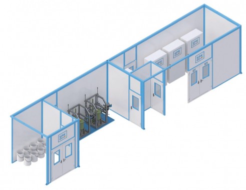 Роботизированная линия окраски труб SPK 