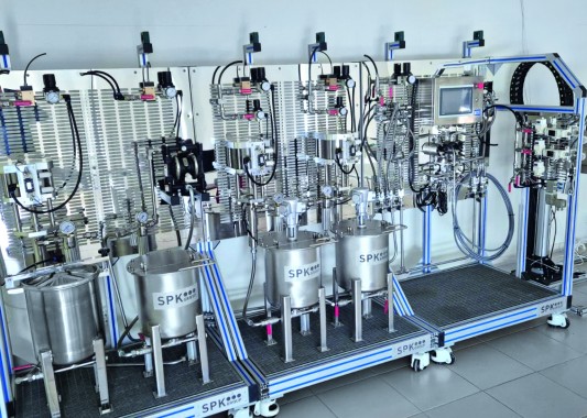 Системы подготовки, подачи и дозирования ЛКМ для роботизированных комплексов